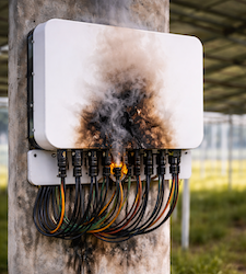 Why Solar Inverters Burn or Fail – Common Causes and Prevention